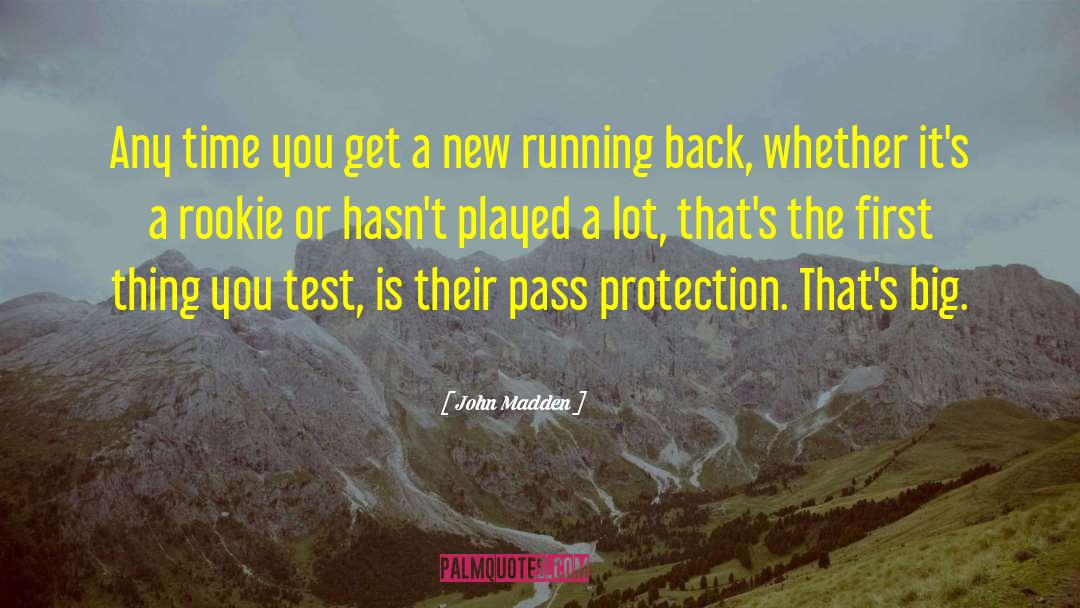 Running Back quotes by John Madden