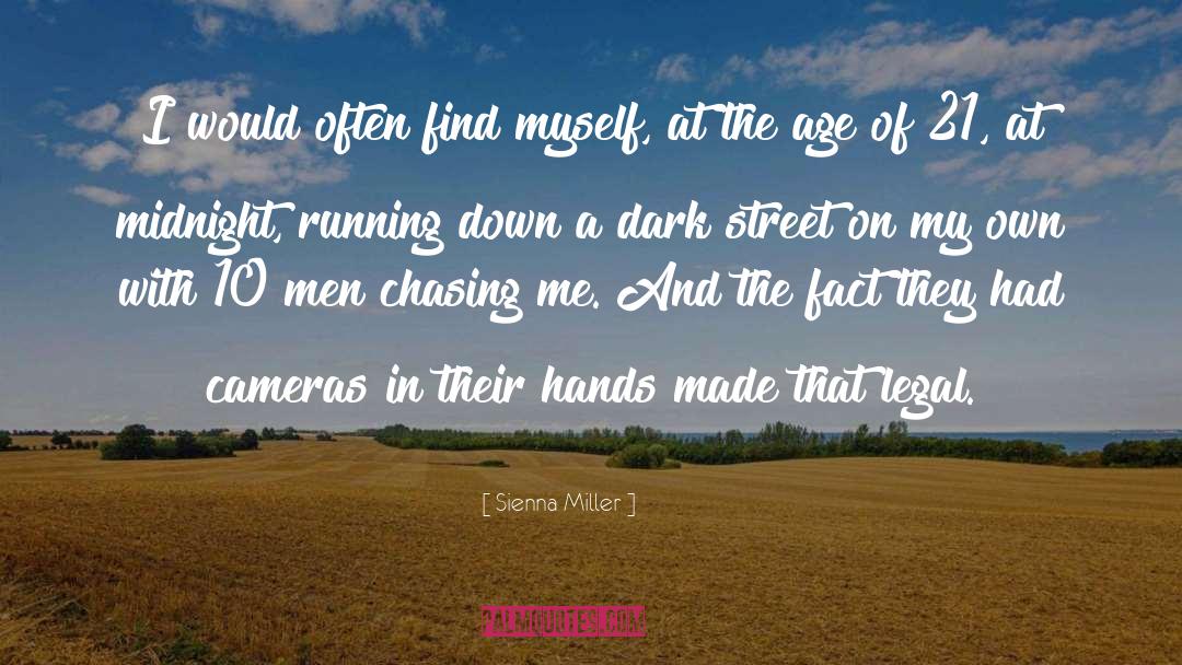 Running Endorphins quotes by Sienna Miller