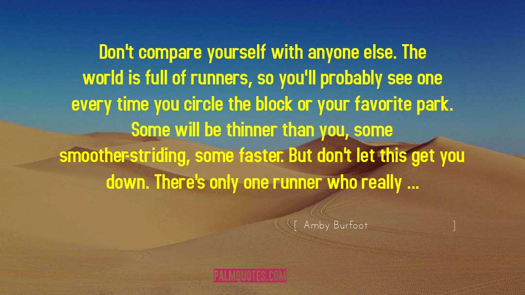 Running Junkie quotes by Amby Burfoot