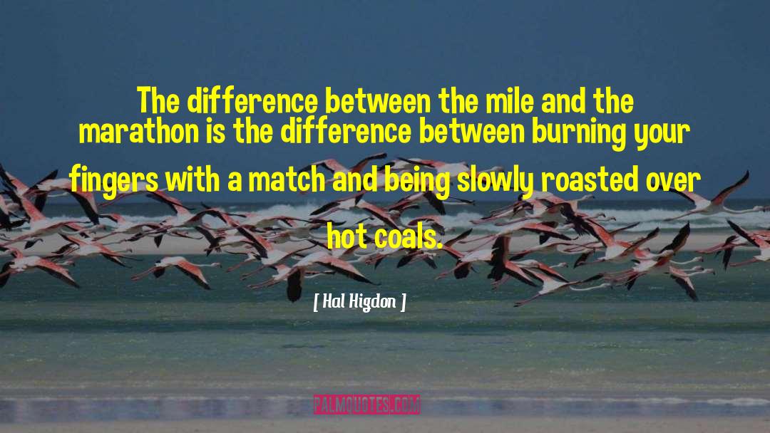 Running Marathon quotes by Hal Higdon