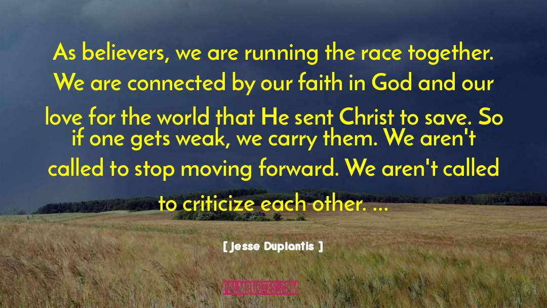 Running The Race quotes by Jesse Duplantis