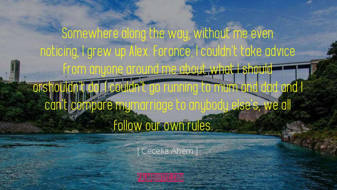 Running The Sahara quotes by Cecelia Ahern