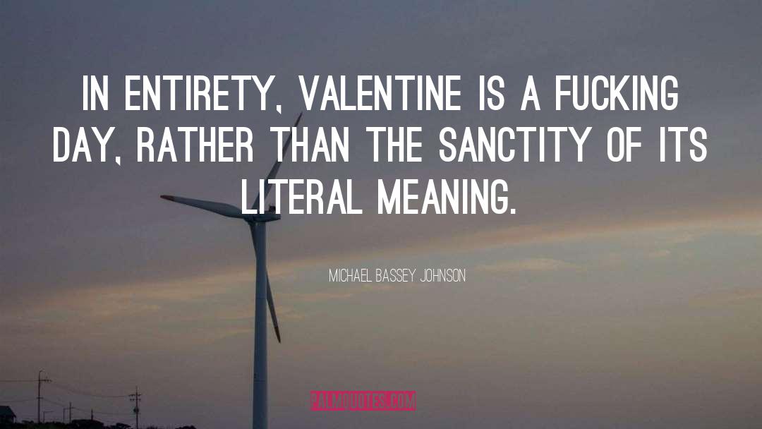 Running Valentine quotes by Michael Bassey Johnson