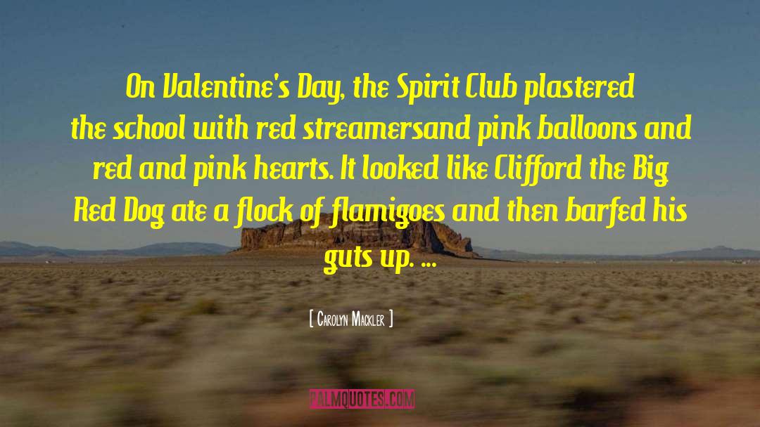 Running Valentine quotes by Carolyn Mackler