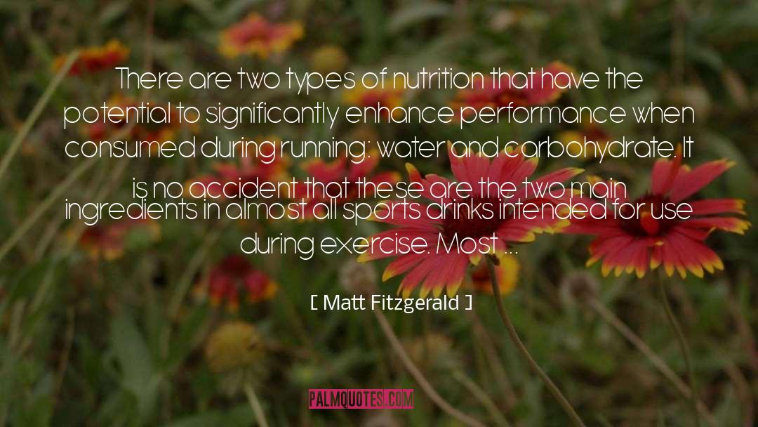 Running Water quotes by Matt Fitzgerald