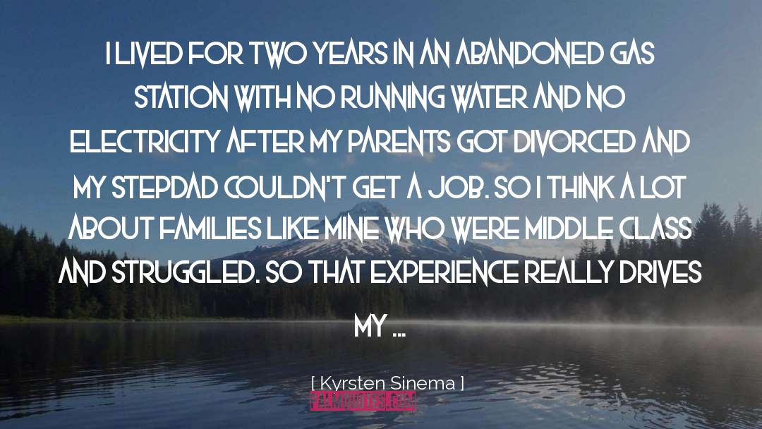 Running Water quotes by Kyrsten Sinema