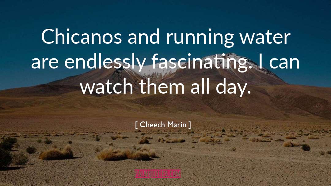 Running Water quotes by Cheech Marin