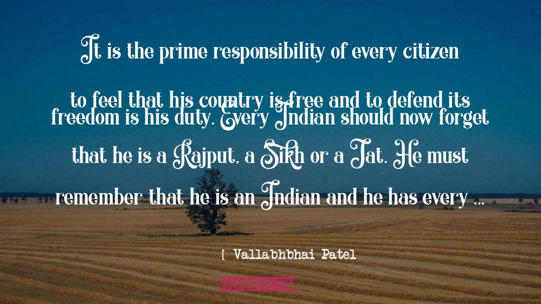 Rupal Patel quotes by Vallabhbhai Patel