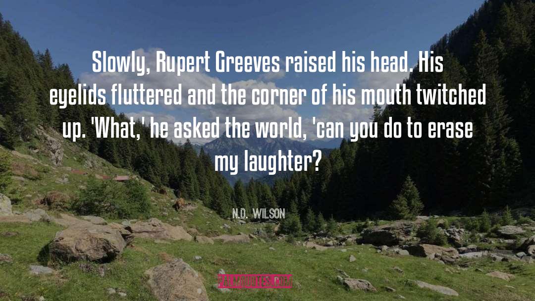 Rupert Greeves quotes by N.D. Wilson