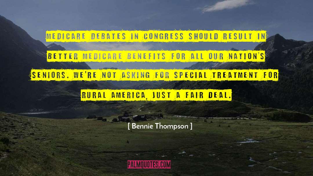 Rural America quotes by Bennie Thompson