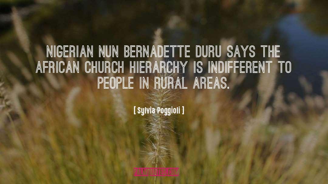 Rural Areas quotes by Sylvia Poggioli