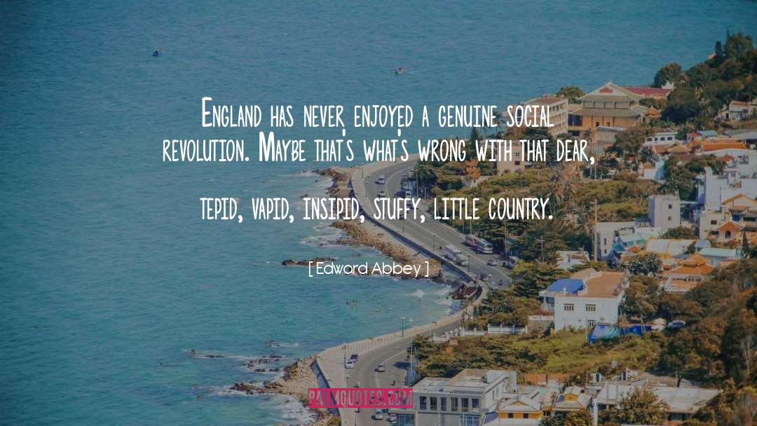 Rural England quotes by Edward Abbey