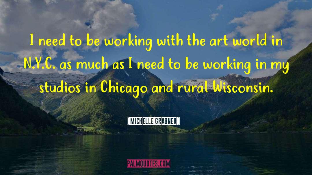 Rural England quotes by Michelle Grabner