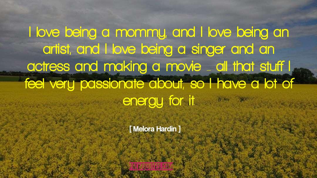 Rusby Singer quotes by Melora Hardin