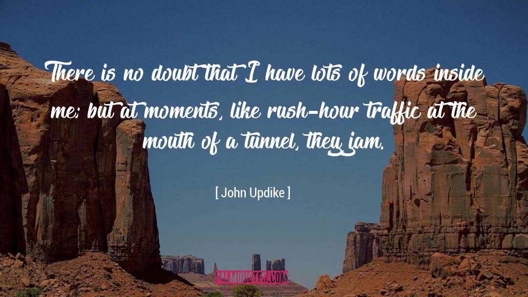 Rush Hour quotes by John Updike