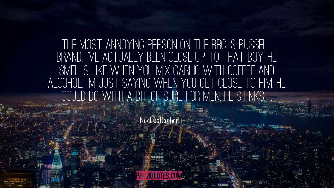 Russell Brand quotes by Noel Gallagher