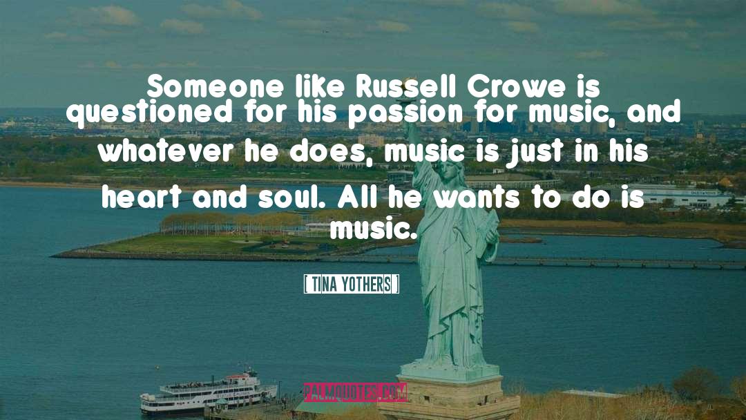 Russell Crowe Oscar quotes by Tina Yothers