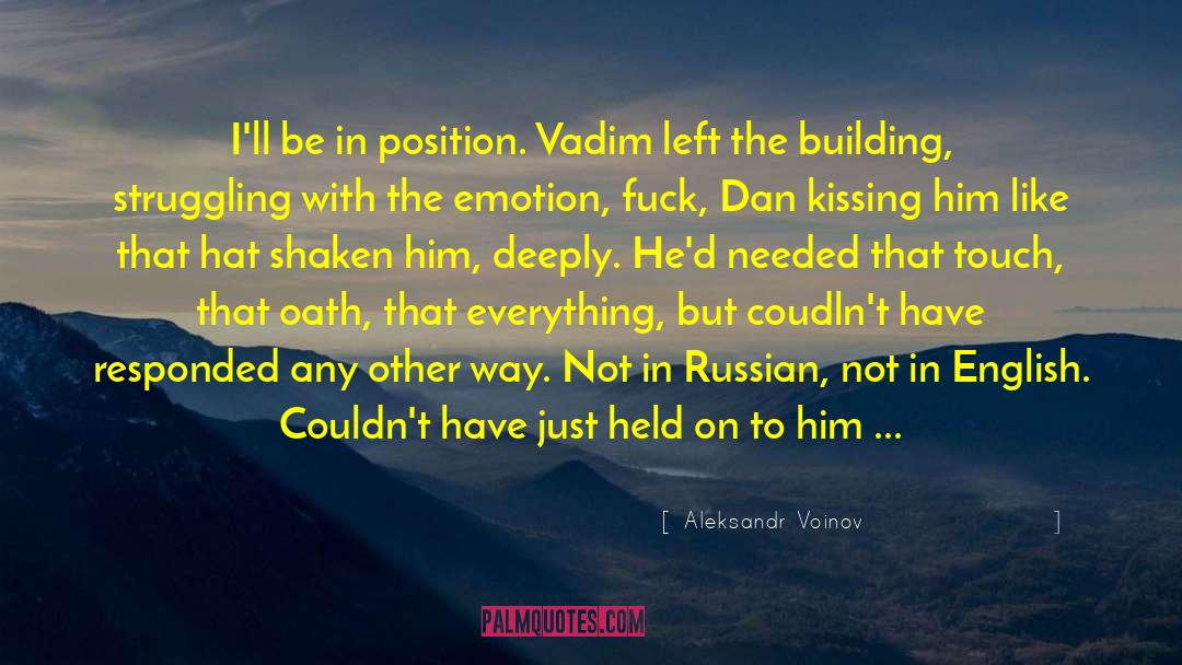 Russian Debutante S Handbook quotes by Aleksandr Voinov