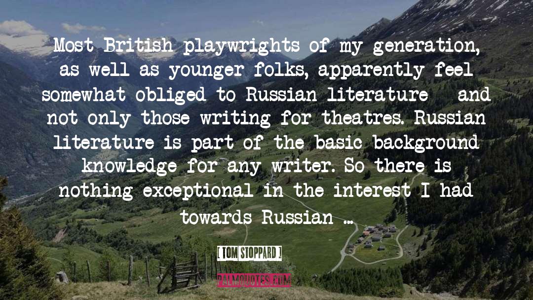 Russian Drama Queen quotes by Tom Stoppard