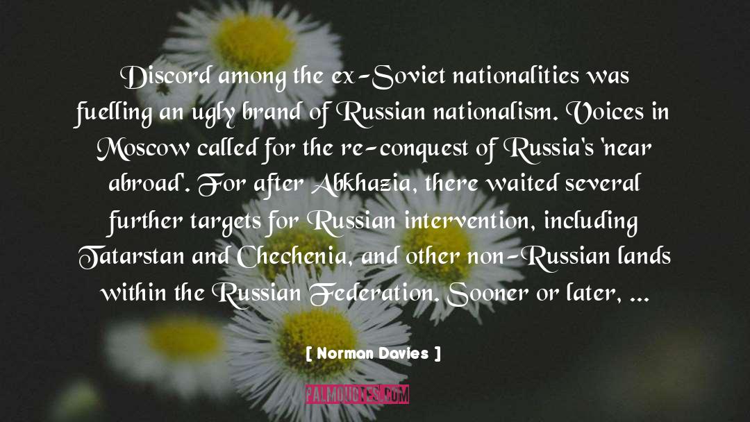 Russian Federation quotes by Norman Davies
