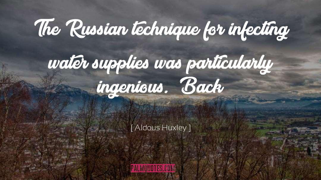 Russian Lit quotes by Aldous Huxley