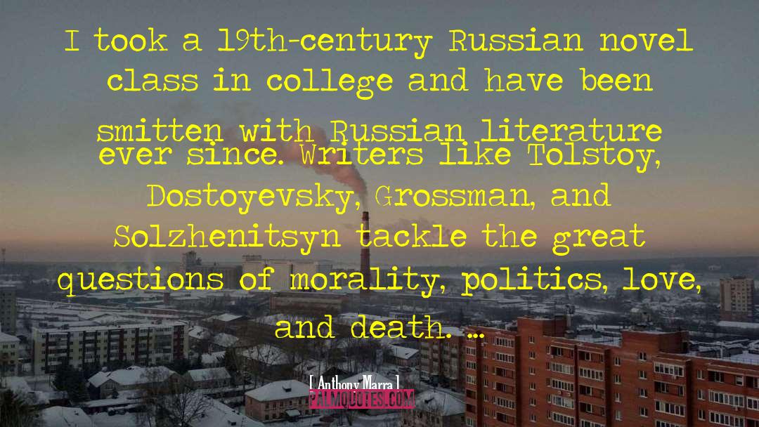 Russian Literature quotes by Anthony Marra