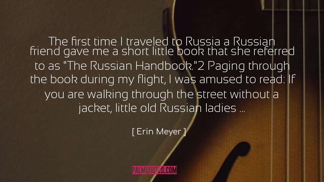 Russian Mafia quotes by Erin Meyer