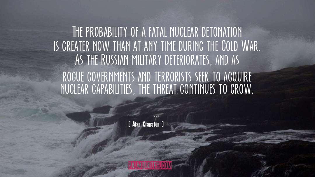 Russian Military quotes by Alan Cranston