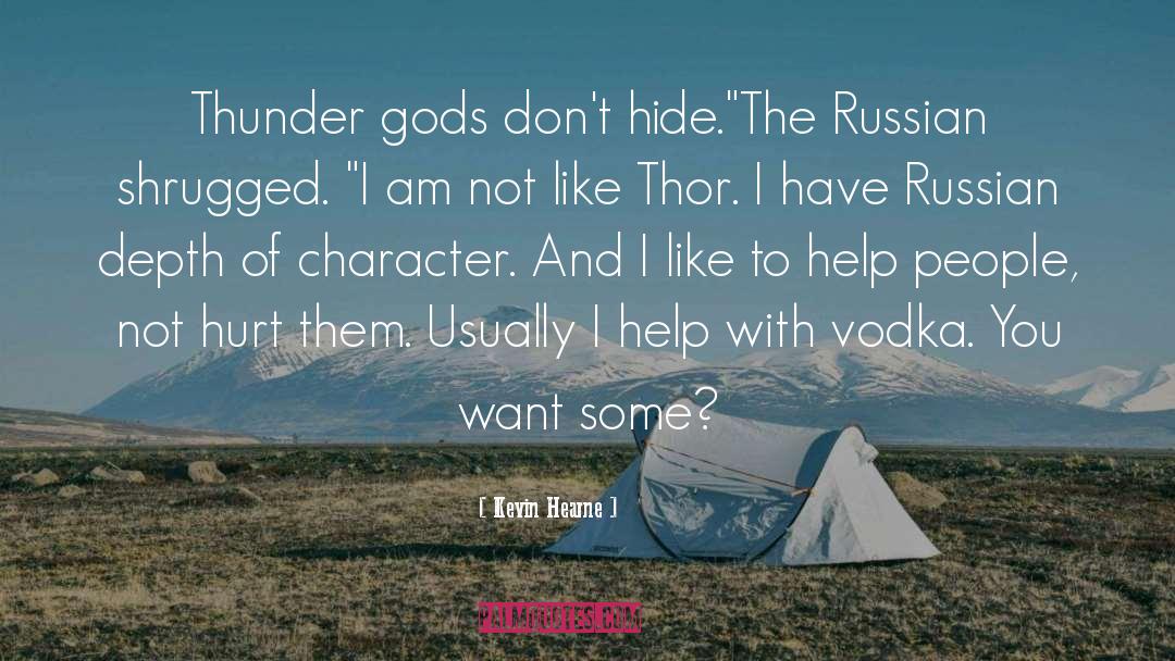 Russian quotes by Kevin Hearne