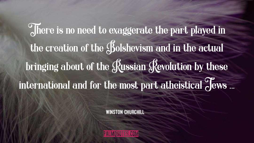 Russian Revolution quotes by Winston Churchill