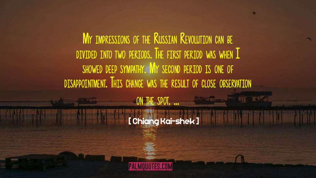 Russian Revolution quotes by Chiang Kai-shek