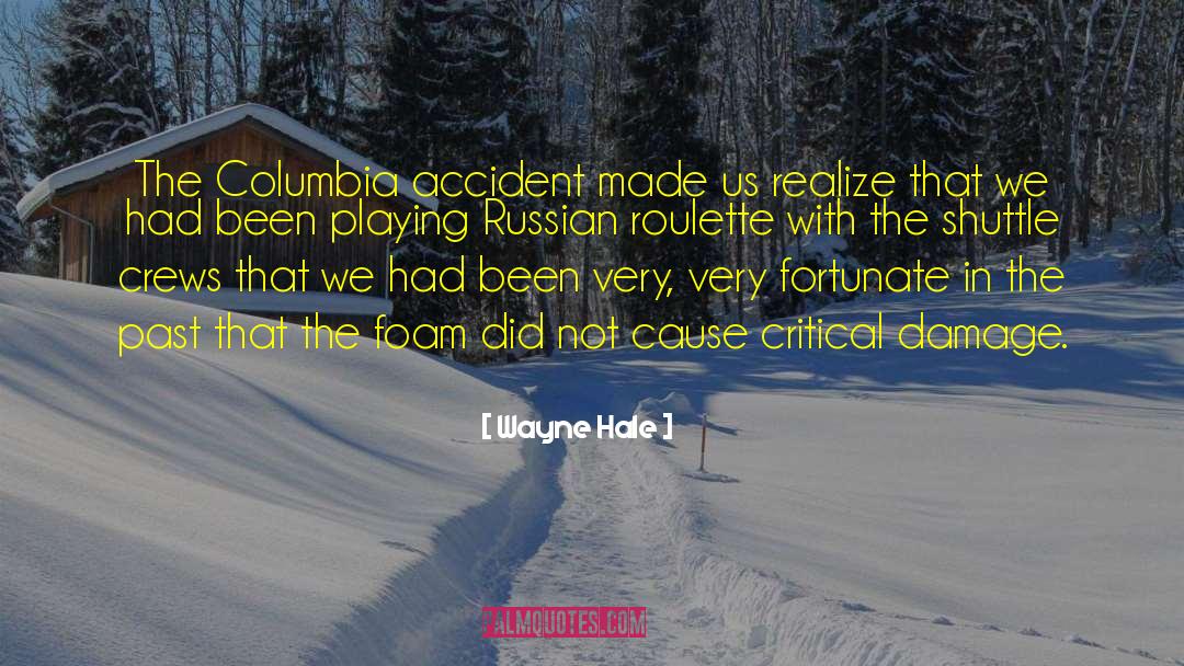 Russian Roulette quotes by Wayne Hale