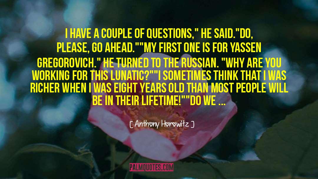 Russian Witches quotes by Anthony Horowitz