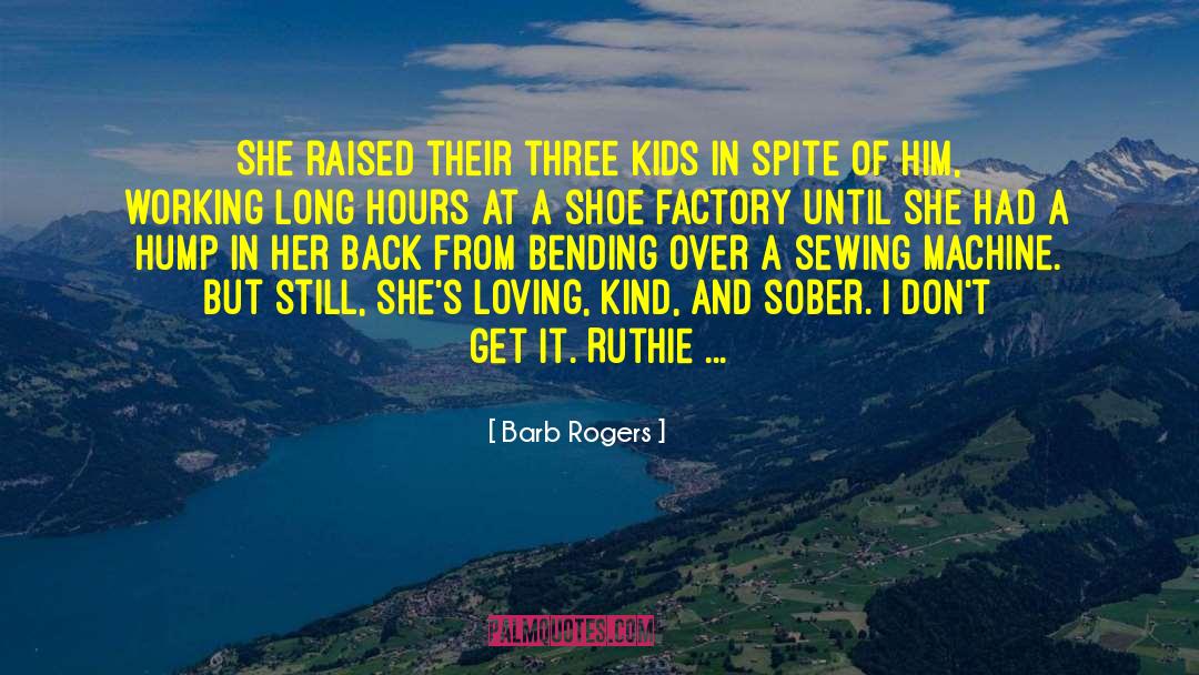 Ruthie quotes by Barb Rogers