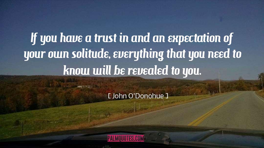 Ruthless Trust quotes by John O'Donohue