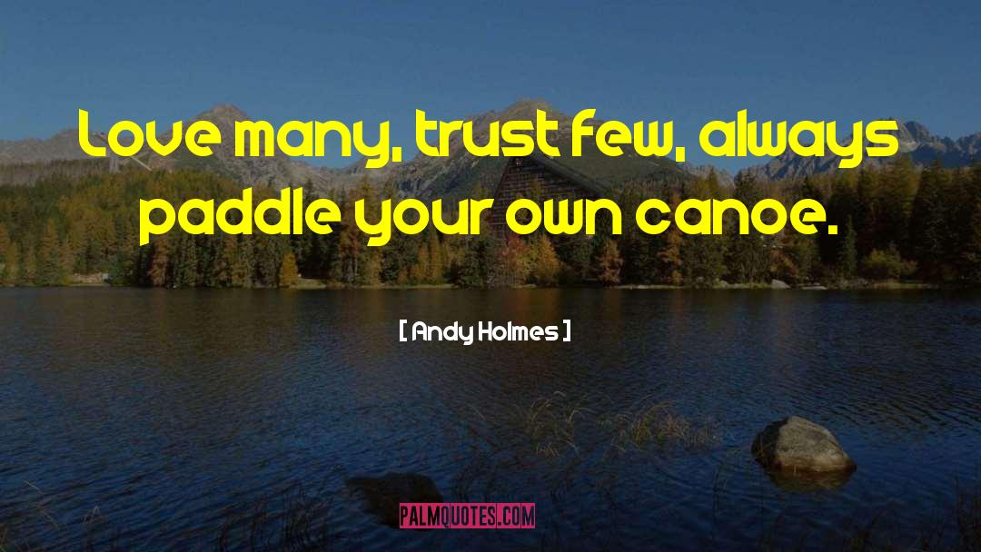 Ruthless Trust quotes by Andy Holmes