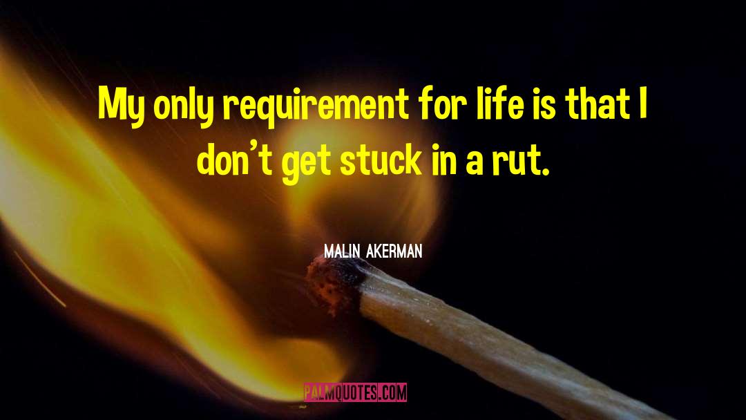 Ruts quotes by Malin Akerman