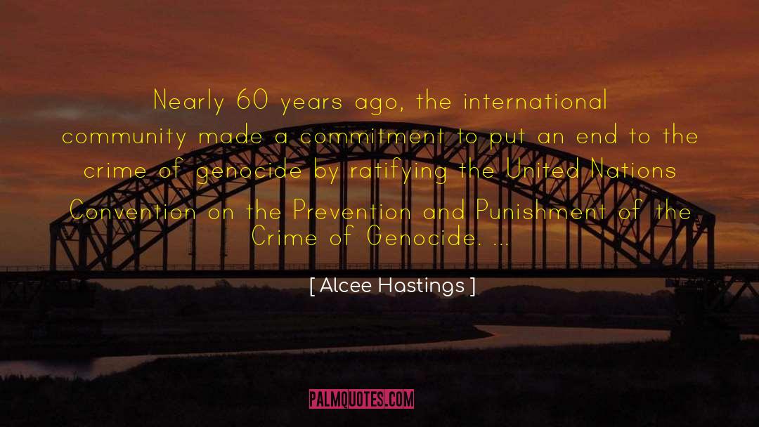 Rwandan Genocide quotes by Alcee Hastings