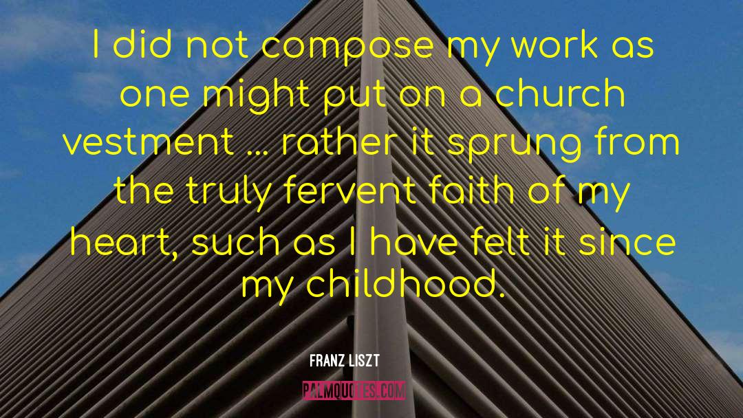 Ryan Church quotes by Franz Liszt