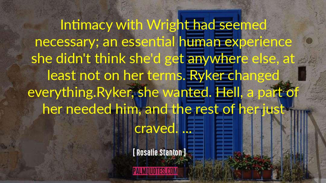 Ryker quotes by Rosalie Stanton
