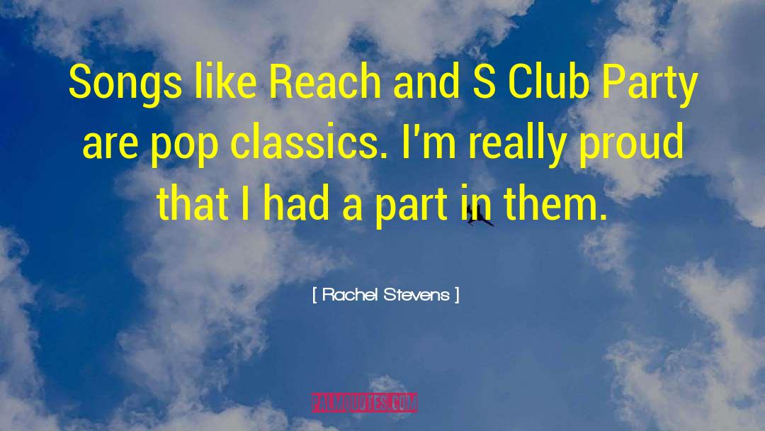 S Club quotes by Rachel Stevens
