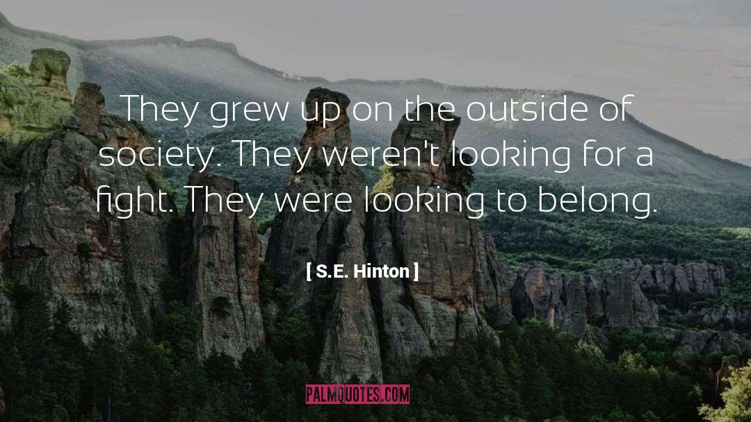 S E Hinton quotes by S.E. Hinton