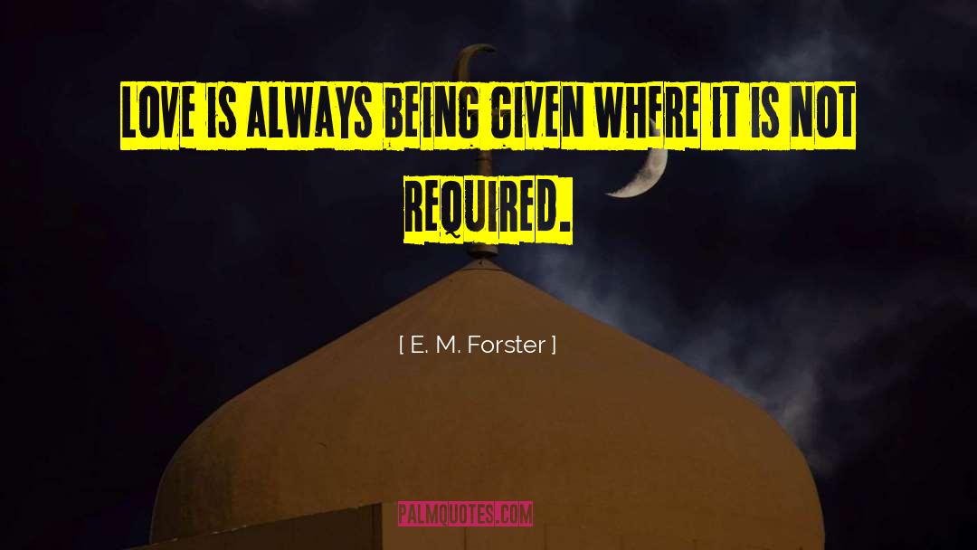 S T E M quotes by E. M. Forster