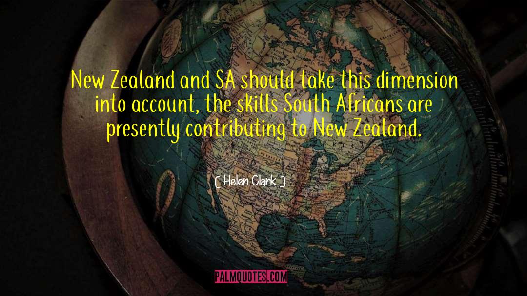 Sa quotes by Helen Clark