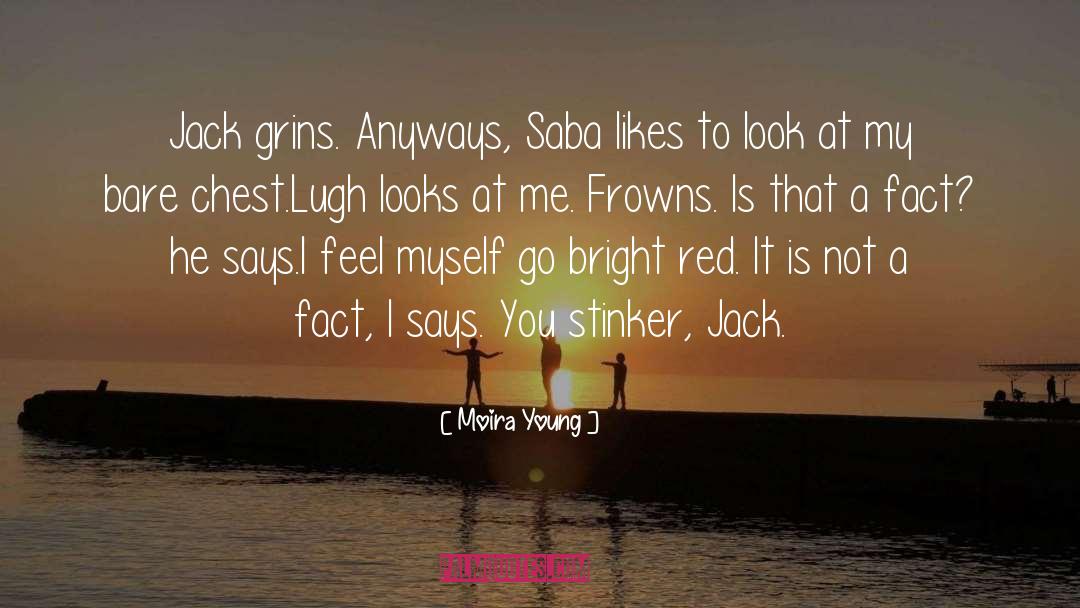 Saba quotes by Moira Young