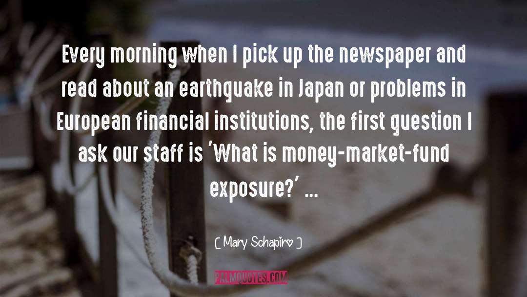 Sabatelles Market quotes by Mary Schapiro