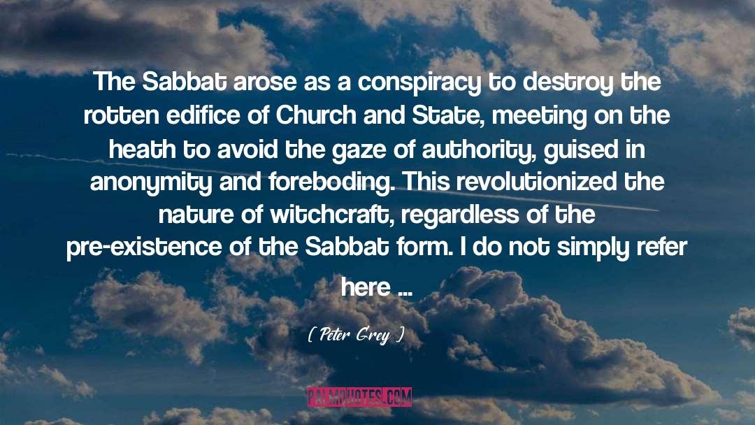 Sabbat quotes by Peter Grey