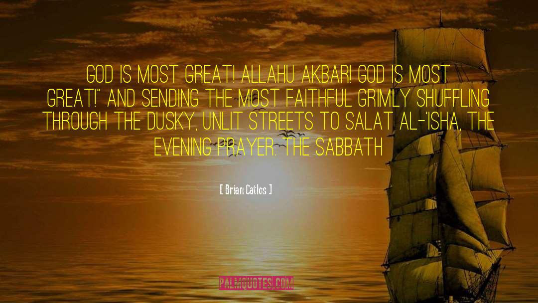 Sabbath quotes by Brian Catlos