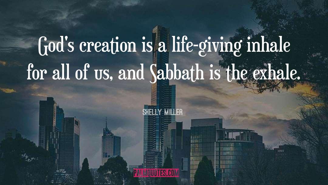 Sabbath Rest quotes by Shelly Miller