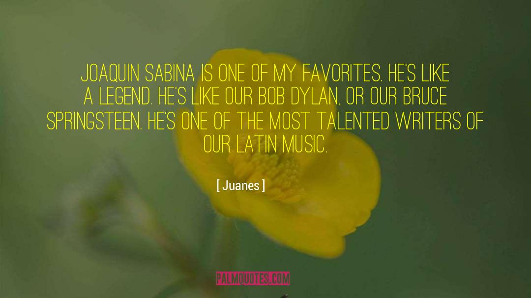 Sabina quotes by Juanes